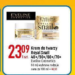 E.Leclerc Krem aktywnie regenerujący na dzień/noc 70+ eveline royal snail oferta