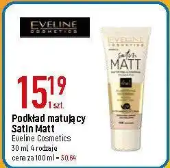 E.Leclerc Matyjąco-kryjący podkład 102 vanilla eveline satin matt oferta