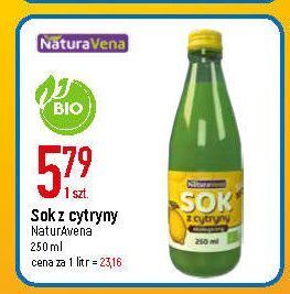 E.Leclerc Sok z cytryny naturavena oferta