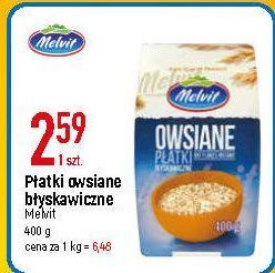 E.Leclerc Płatki owsiane błyskawiczne melvit oferta