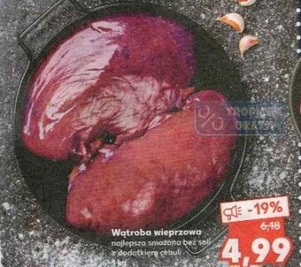 Kaufland Wątroba wieprzowa oferta