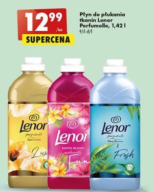 Biedronka Płyn do płukania exotic bloom lenor parfumelle oferta