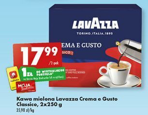 Biedronka Kawa lavazza crema & gusto classico oferta