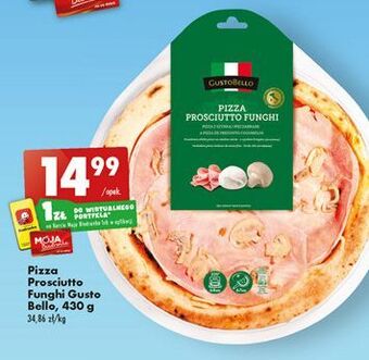 Biedronka Pizza prosciutto e funghi gustobello oferta