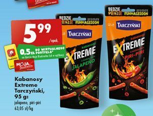 Biedronka Kabanosy jalapeno tarczyński extreme oferta