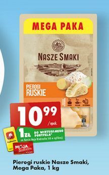 Biedronka Pierogi ruskie nasze smaki oferta