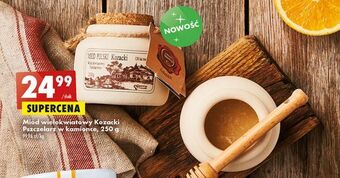 Biedronka Miod wielokwiatowy pszczelarz kozacki oferta