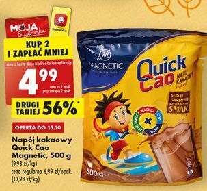 Biedronka Napój kakaowy magnetic quickcao oferta