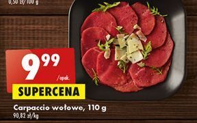 Biedronka Carpaccio wołowe oferta