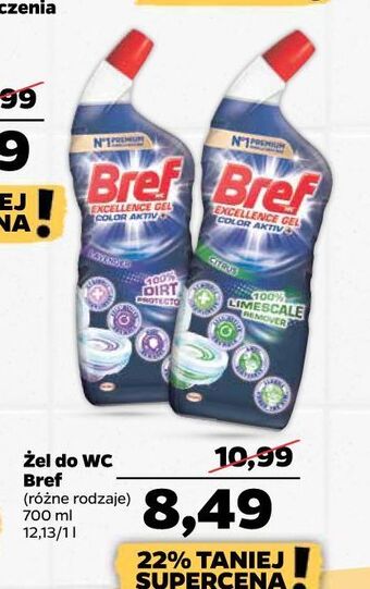 Netto Żel do wc lavender bref excellence gel color aktiv oferta