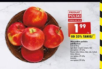 Biedronka Jabłka golden delicious oferta