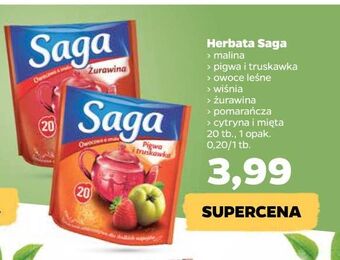 Netto Herbata owocowa malina saga oferta