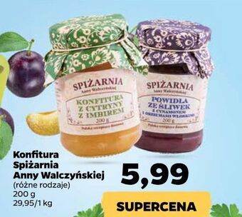 Netto Konfitura z cytryny imbirem spiżarnia anny walczyńskiej oferta