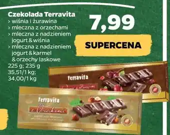 Netto Czekolada cherry & yoghurt terravita oferta