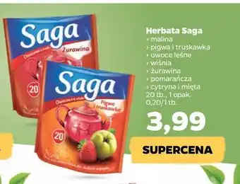 Netto Herbata owocowa żurawinowa saga oferta