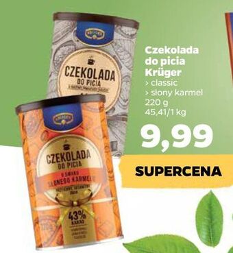 Netto Czekolada do picia o smaku słonego karmelu kruger oferta