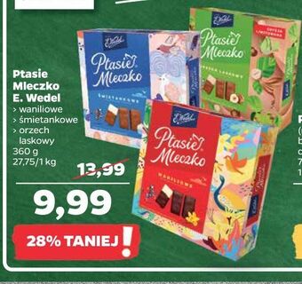 Netto Czekoladki waniliowe e. wedel ptasie mleczko oferta