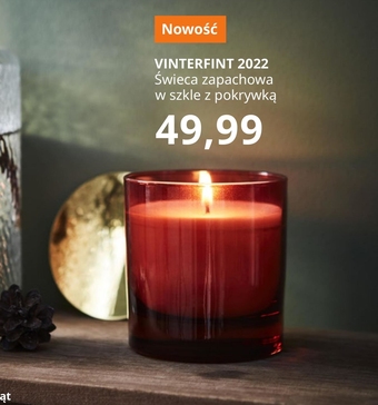 IKEA Świeca zapachowa ikea oferta