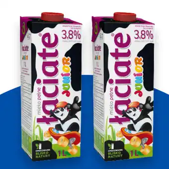 Lidl Mleko uht 3.8% junior 1l łaciate oferta