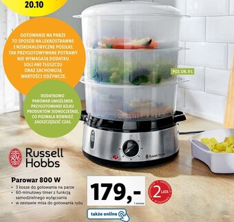 Lidl Parowar russell hobbs oferta