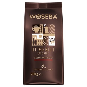 E.Leclerc Woseba ti meriti un caffè gusto raffinato kawa palona mielona 250 g oferta