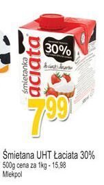 E.Leclerc Śmietanka 30 % łaciata oferta