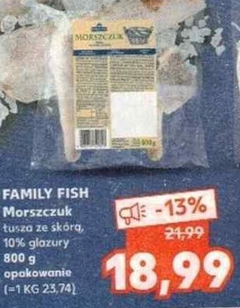 Kaufland family fish morszczuk 800g oferta