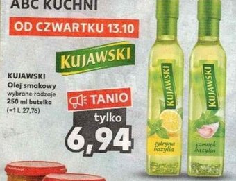 Kaufland Kujawski olej smakowy 250ml oferta