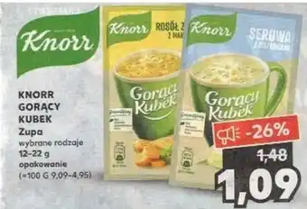 Kaufland Knorr gorący kubek oferta