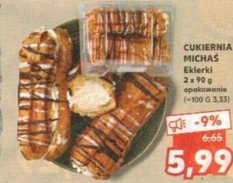 Kaufland Cukiernia michaś eklerki 2x90g oferta