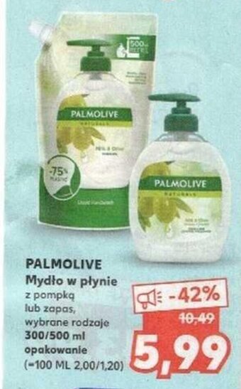 Kaufland Palmolive mydło w płynie 300/500ml oferta