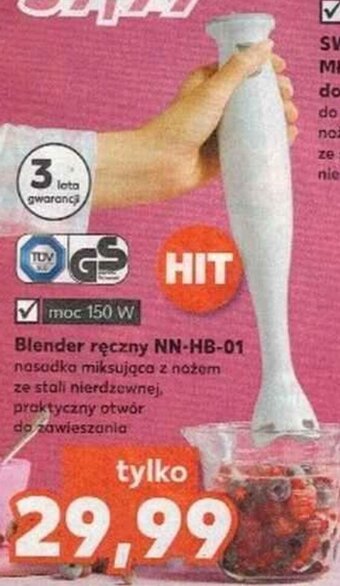 Kaufland Blender ręczny nn-hb-01 oferta