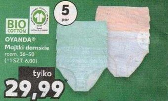 Kaufland Oyanda majtki damskie oferta