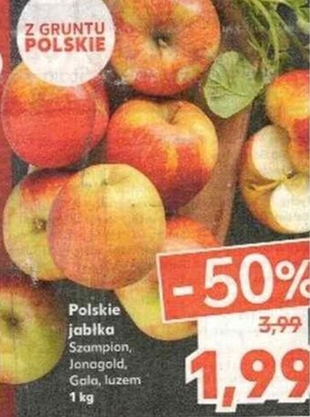 Kaufland Polskie jabłka 1kg oferta