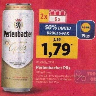 Lidl Perlenbacher Pils 500 ml oferta