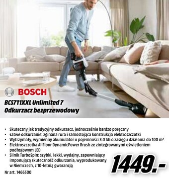 Media Markt Odkurzacz bosch oferta