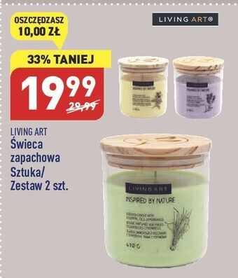 ALDI Świeca dekoracyjna living art oferta