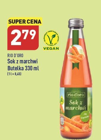 ALDI Sok z marchwi rio d'oro oferta