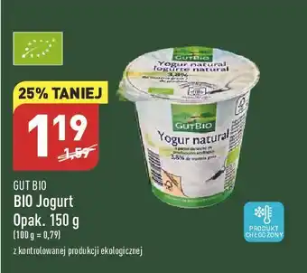 ALDI Jogurt naturalny ekologiczny gut bio oferta