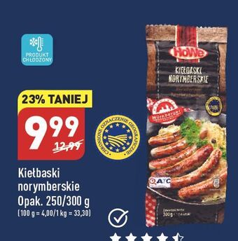 ALDI Kiełbaski norymberskie klasyczne howe oferta