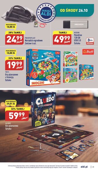 ALDI Narzędzia ogrodowe prosperplast oferta