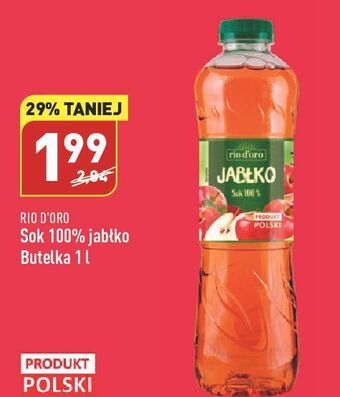 ALDI Sok jabłkowy rio d'oro oferta