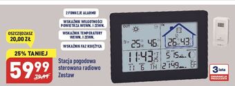 ALDI Stacja pogodowa sterowana radiowo oferta