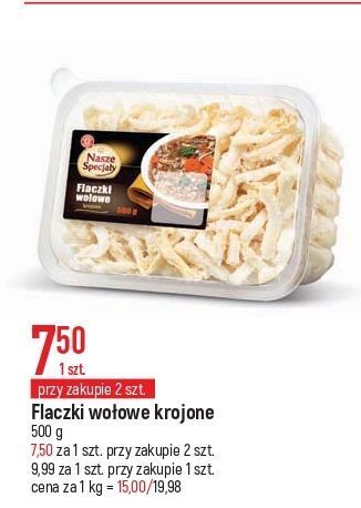 E.Leclerc Flaczki wołowe wiodąca marka nasze specjały oferta
