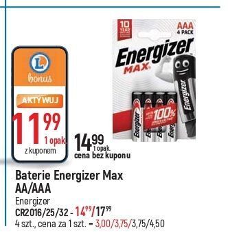 E.Leclerc Baterie alkaliczne aaa energizer oferta