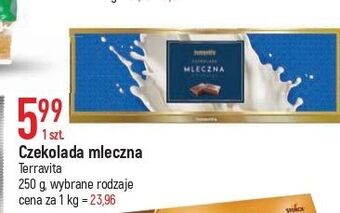 E.Leclerc Czekolada mleczna terravita oferta