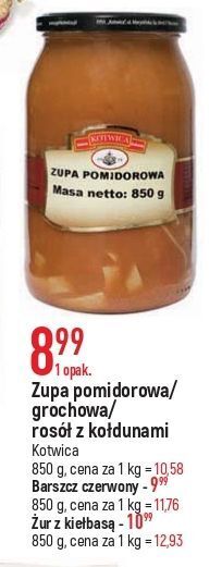 E.Leclerc Żur z kiełbasą kotwica oferta