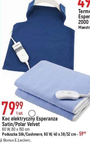 E.Leclerc Koc elektryczny satin esperanza oferta