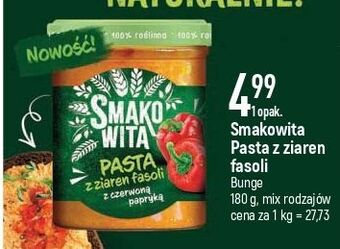 E.Leclerc Pasta z czerwoną papryką smakowita z ziaren fasoli oferta
