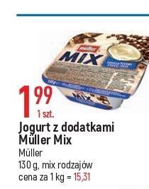 E.Leclerc Jogurt waniliowy z czekoladowymi kuleczkami muller mix oferta